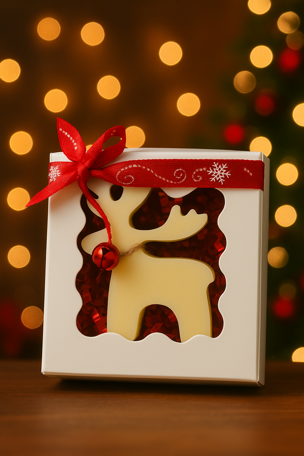 Holiday Reindeer Candle